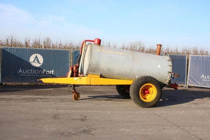 Veiling: Watertank Aanhanger, Autos : Divers, Remorques, Enlèvement