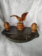 Inktpot - Aigle impérial et urnes décoratives – Base en