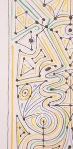 Jean Cocteau (1889-1963) - Composition géométrique II