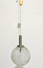 Doria - Plafondlamp - Vernikkeld messing - glas