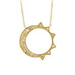 Zonder Minimumprijs - Ketting met hanger - 18 karaat Geel, Handtassen en Accessoires