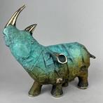 De Zet (1975) - The rhino - (bronze)