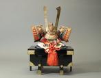 Kabuto Samurai Helmet Display - Traditional May Decoration