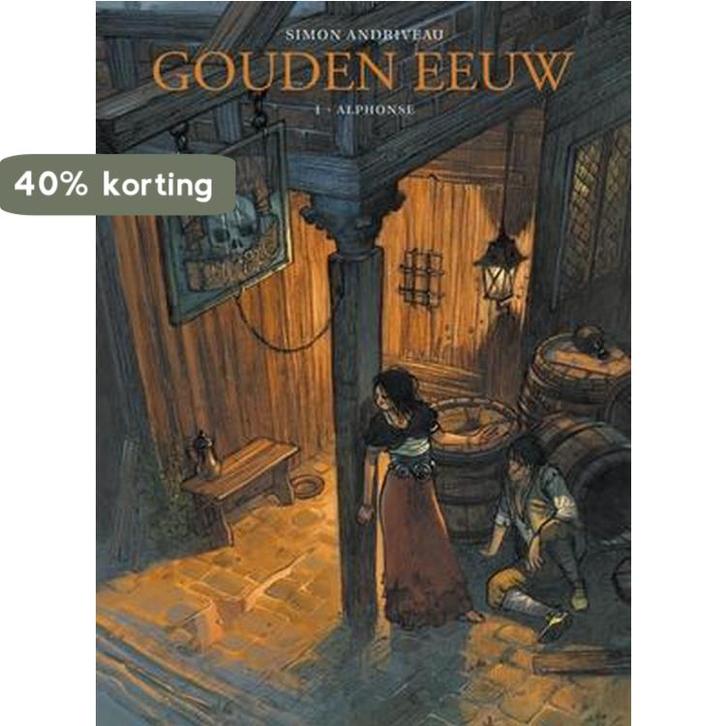 Gouden eeuw hc01. alphonse 9789058852236 S. Adriveau, Boeken, Stripverhalen, Zo goed als nieuw, Verzenden