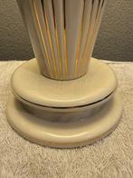 Lampe de table - Porcelaine, Céramique, Métal, Plaqué or,, Maison & Meubles