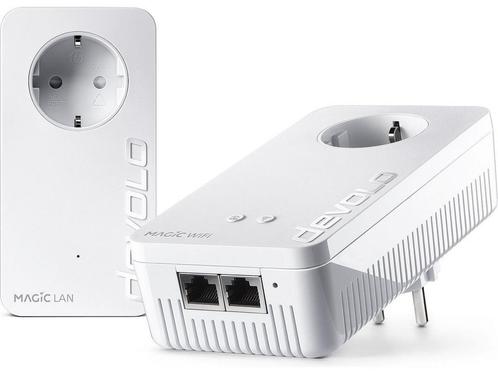 Devolo Magic 2 WiFi 6 - Powerline Adapter - 2400 Mbit/s -, Huis en Inrichting, Woonaccessoires | Overige, Zo goed als nieuw, Verzenden