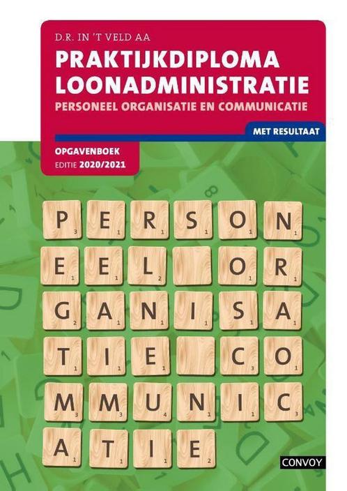 Praktijkdiploma loonadministratie Opgavenboek Personeel,, Boeken, Wetenschap, Zo goed als nieuw, Verzenden