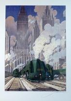 Schuiten, François - 1 Offset Print - La Type 12 - New York, Boeken, Nieuw