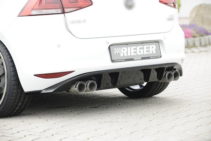 Facelift R Look Diffuser voor Volkswagen Golf 7 / GTI / GTD, Auto diversen, Tuning en Styling, Ophalen of Verzenden