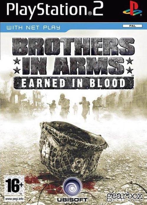 Brothers in Arms Earned in Blood (Buitenlands Doosje), Games en Spelcomputers, Games | Sony PlayStation 2, Zo goed als nieuw, Ophalen of Verzenden