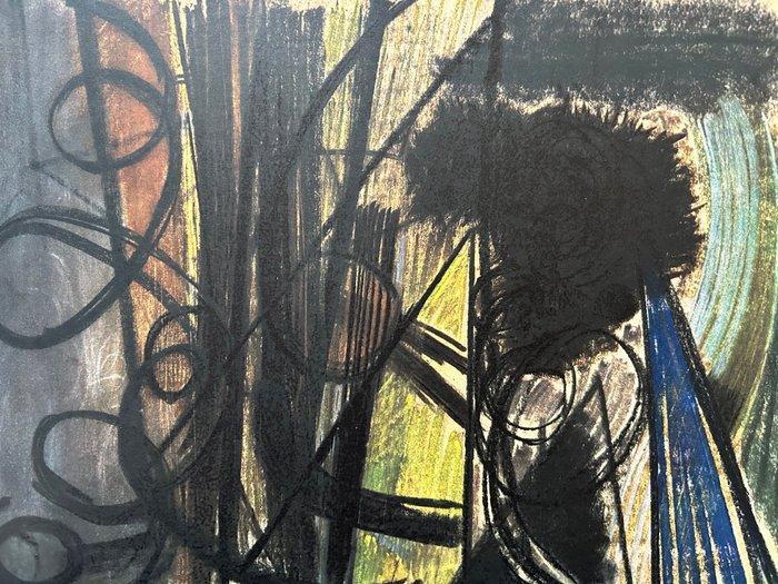 Hans Hartung (1904-1989) - P. 1947-20 - Héliogravure signée, Antiek en Kunst, Antiek | Overige Antiek