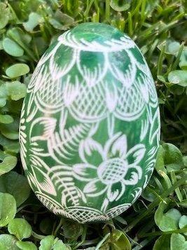 Themacollectie - handbeschilderde eieren, Antiquités & Art, Curiosités & Brocante