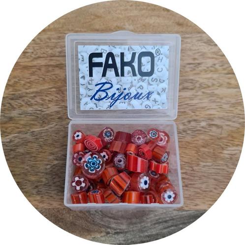 Fako Bijoux® - Millefiori Glas - Sieraden Maken - 7-12mm -, Hobby en Vrije tijd, Kralen en Sieraden maken, Verzenden