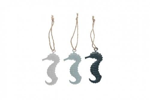Hanger metaal Zeepaardje Seahorse 6.5 cm pak 9 stuks, Hobby en Vrije tijd, Knutselen, Nieuw