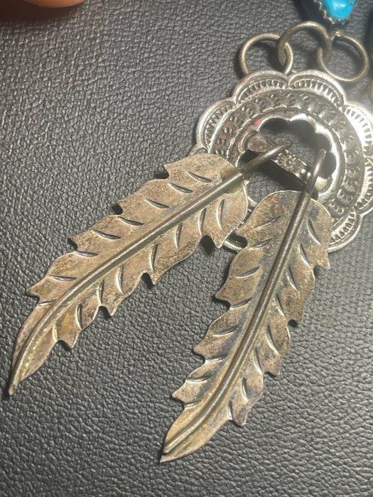 Halsketting - Verenigde Staten Running Bear Navajo, Antiquités & Art, Art | Art non-occidental