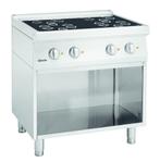 Fornuis | Elektrisch | Keramisch | 4 Kookplaten | 4x 2.3kW, Verzenden