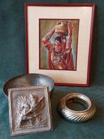 Collection d’antiquités orientales - Cuivre, Métal argenté,