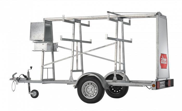 Altrex steigeraanhanger De Luxe 185/245, Doe-het-zelf en Bouw, Steigers, Overige typen, Nieuw, Ophalen of Verzenden