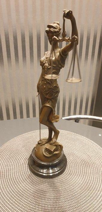After Mayer - Beeld, Lady Justice - 3,5 kg - 41 cm -, Antiek en Kunst, Curiosa en Brocante