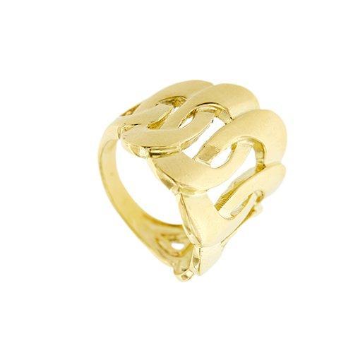 Ring - 18 karaat Geel goud, Handtassen en Accessoires, Ringen