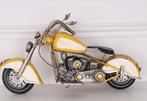 1:4 - Model motorfiets - XL Large Yellow Motorcycle Metal