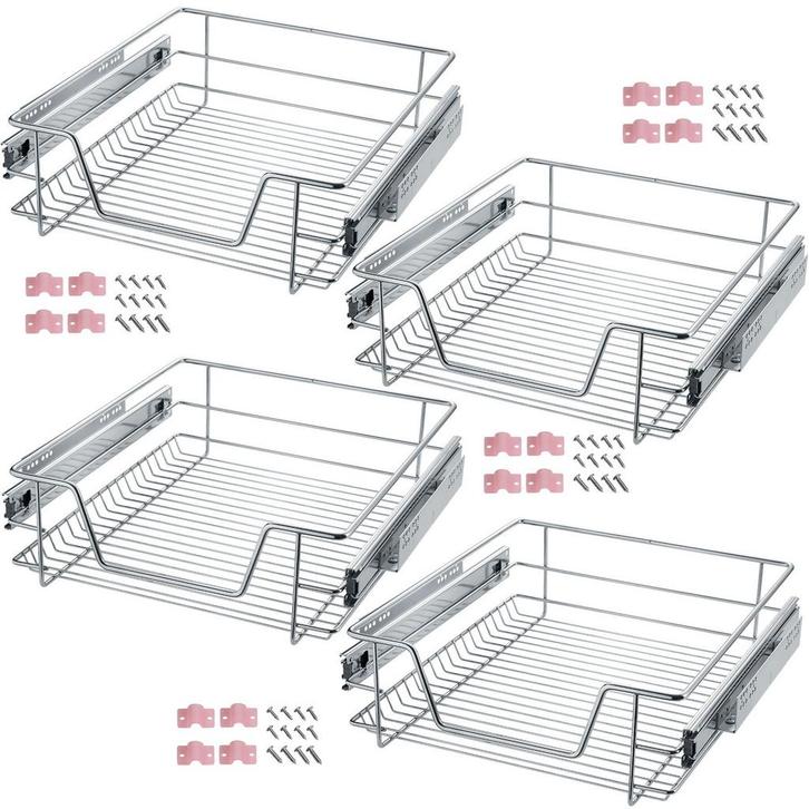 tectake Telescopische lade voor keuken en slaapkamer kasten, Huis en Inrichting, Overige Huis en Inrichting, Verzenden