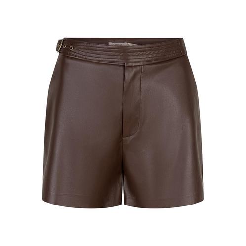 EsQualo • vegan leather shorts bruin • 42, Kleding | Dames, Truien en Vesten, Verzenden