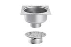 FMC-4103-000 | SIPHON EN INOX 250X250MM HEAVY DUTY SORTIE, Verzenden, Nieuw in verpakking