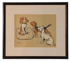 Cecil Aldin (1870–1935) - Suitors (1912)