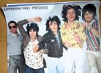 Rolling Stones, Rare Original Concert Poster 1976 Black &, Nieuw in verpakking