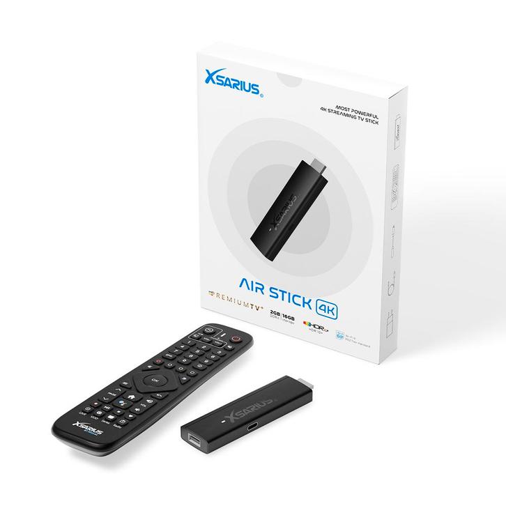 Xsarius AIR TV Stick 4K UHD, Telecommunicatie, Zenders en Ontvangers, Ophalen of Verzenden