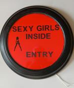 Advertising sign from the Amsterdam red light district -
