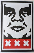 Shepard Fairey (OBEY) (1970) - Amsterdam icon, Antiek en Kunst, Kunst | Schilderijen | Modern