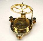 Boussole marine - Laiton - Nautisch Kompas met Zonnewijzer