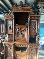 Settle (zitbank met hoge leuning) - Hout