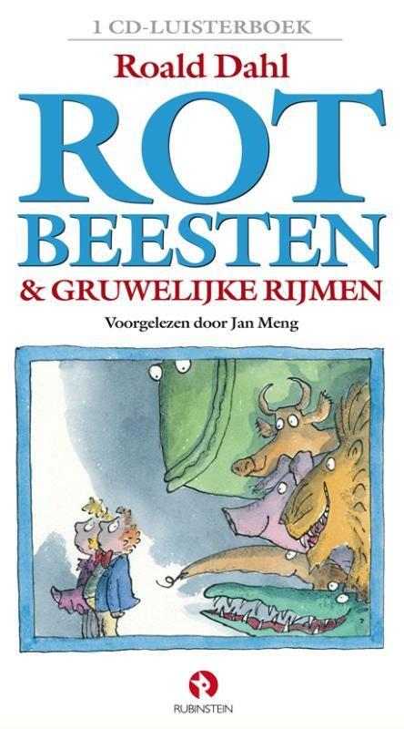 Rotbeesten ; Gruwelijke rijmen 9789054443841 Roald Dahl, Boeken, Schoolboeken, Zo goed als nieuw, Verzenden