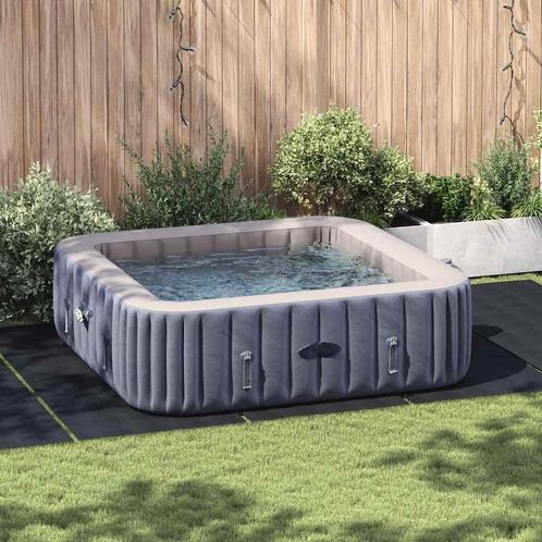 vidaXL Vijvergrondzeil Zwart 550 x 280 cm Polyester, Tuin en Terras, Zwembaden, Nieuw, Verzenden