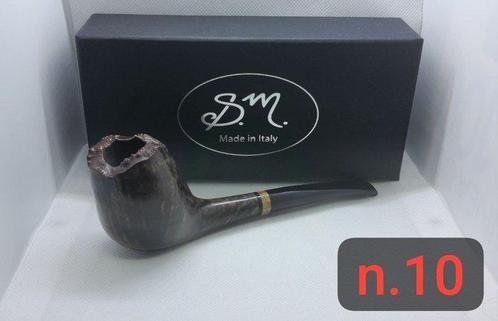 S.M. Pipe - semi curva liscia free handmade, REGALO curapipe, Collections, Articles de fumeurs, Briquets & Boîtes d'allumettes