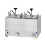 Sausdispenser | 2x 1/6 GN | 40°C - 70°C | 413x320x355(h)mm, Verzenden, Nieuw in verpakking