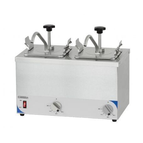 Sausdispenser | 2x 1/6 GN | 40°C - 70°C | 413x320x355(h)mm, Zakelijke goederen, Horeca | Keukenapparatuur, Nieuw in verpakking