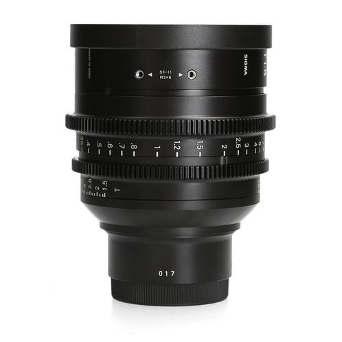 Sigma 35mm T1.5 FF F/VE Cine FF High Speed Prime FF Metric -, Audio, Tv en Foto, Foto | Lenzen en Objectieven, Zo goed als nieuw
