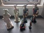 Royal Doulton - Sculpture, The Jester / Lady Jester (6) - 24, Antiek en Kunst