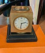 Compendium horloge de bureau - Hermès - Laiton - 1950-1960