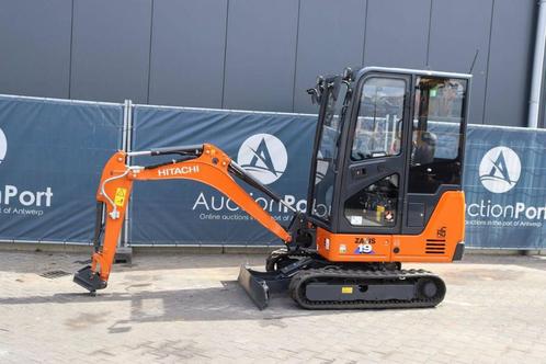 Veiling: Minigraver Hitachi ZX19-6 CR Diesel 2023, Zakelijke goederen, Machines en Bouw | Kranen en Graafmachines, Ophalen