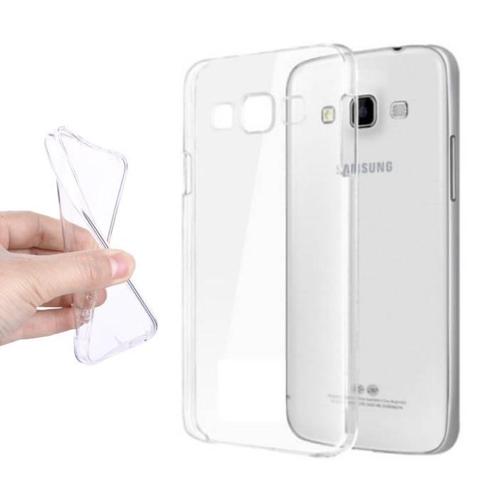 Samsung Galaxy A7 2016 Transparant Clear Case Cover Silicone, Télécoms, Téléphonie mobile | Housses, Coques & Façades | Samsung