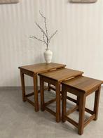 Tables gigognes - Chêne - Trois petites tables dappoint