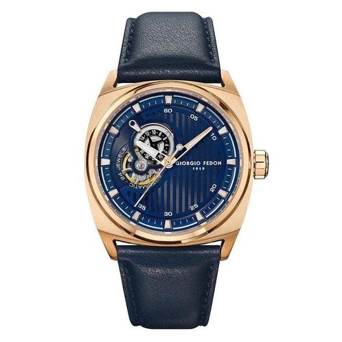 Giorgio Fedon - Homme - Legend Blue IP Or Rose GFCN006 PAS, Handtassen en Accessoires, Horloges | Heren