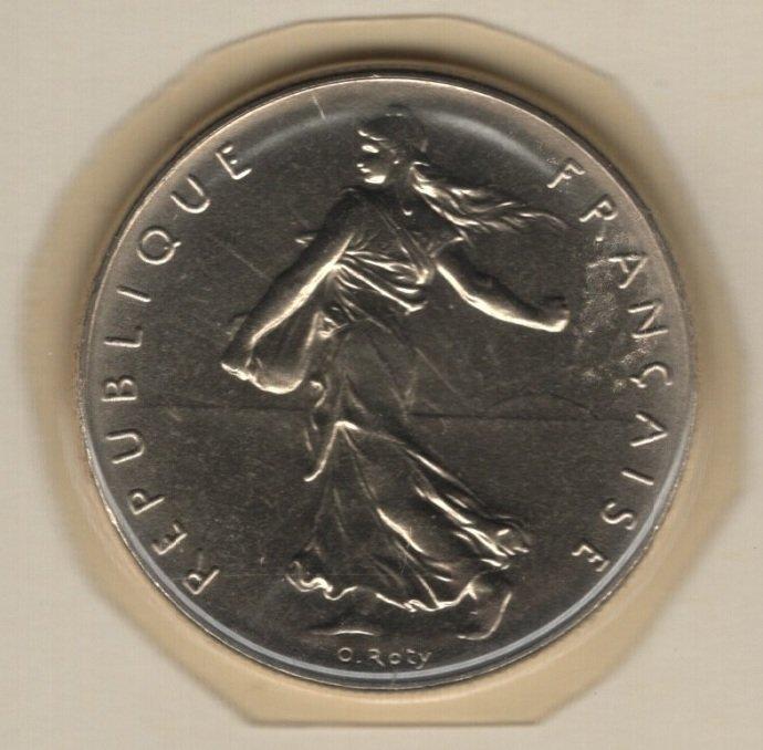 Frankrijk. 1 Franc 1984 Semeuse (Zonder Minimumprijs), Postzegels en Munten, Munten | Europa | Euromunten