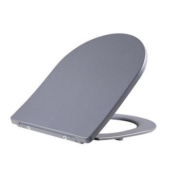 Toiletzitting Met Deksel Wiesbaden Shade Slim One Touch Mat, Ophalen of Verzenden, Overige typen