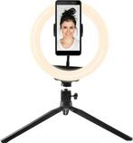 2dekans | Denver RLS801 Ring Light met Statief - 8 inch, Huis en Inrichting, Ophalen of Verzenden, Nieuw